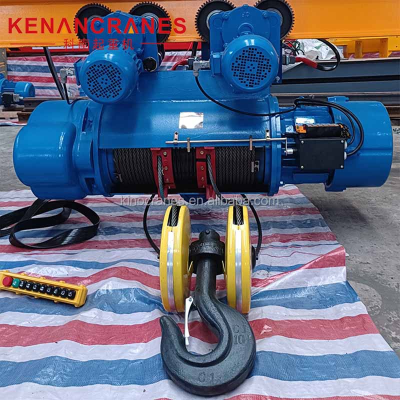 Электрический подъемник для козлового крана